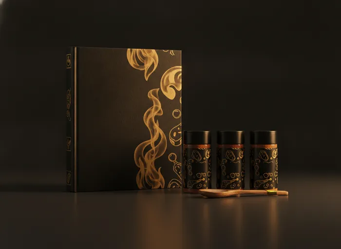 Barbecue-Kochbuch + Rub-Set